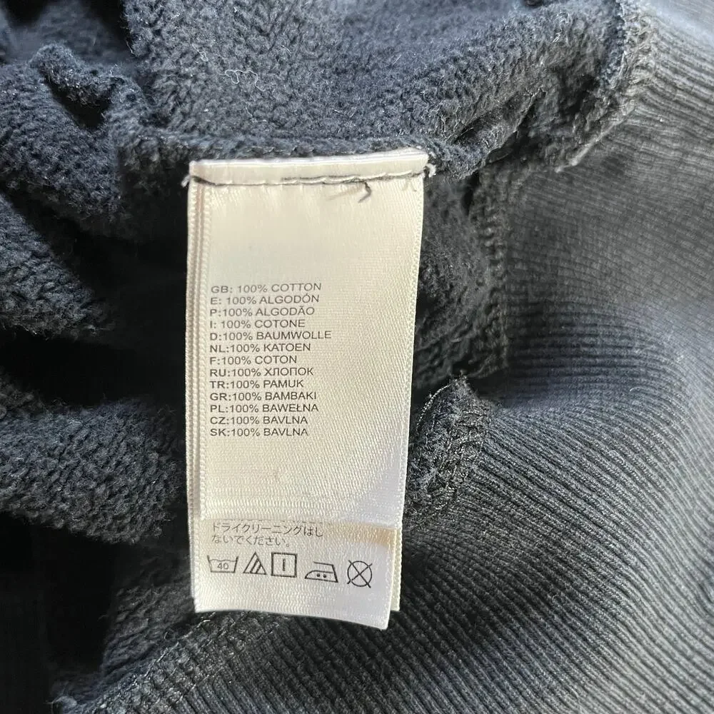 The North Face Hoodie Sweatshirt Mens Size XL Black Logo Print‎ Pullover Outdoor